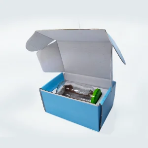 Cardboard Medium Shipping Boxes With Inner Case (Sky 7x4.75x3.5)