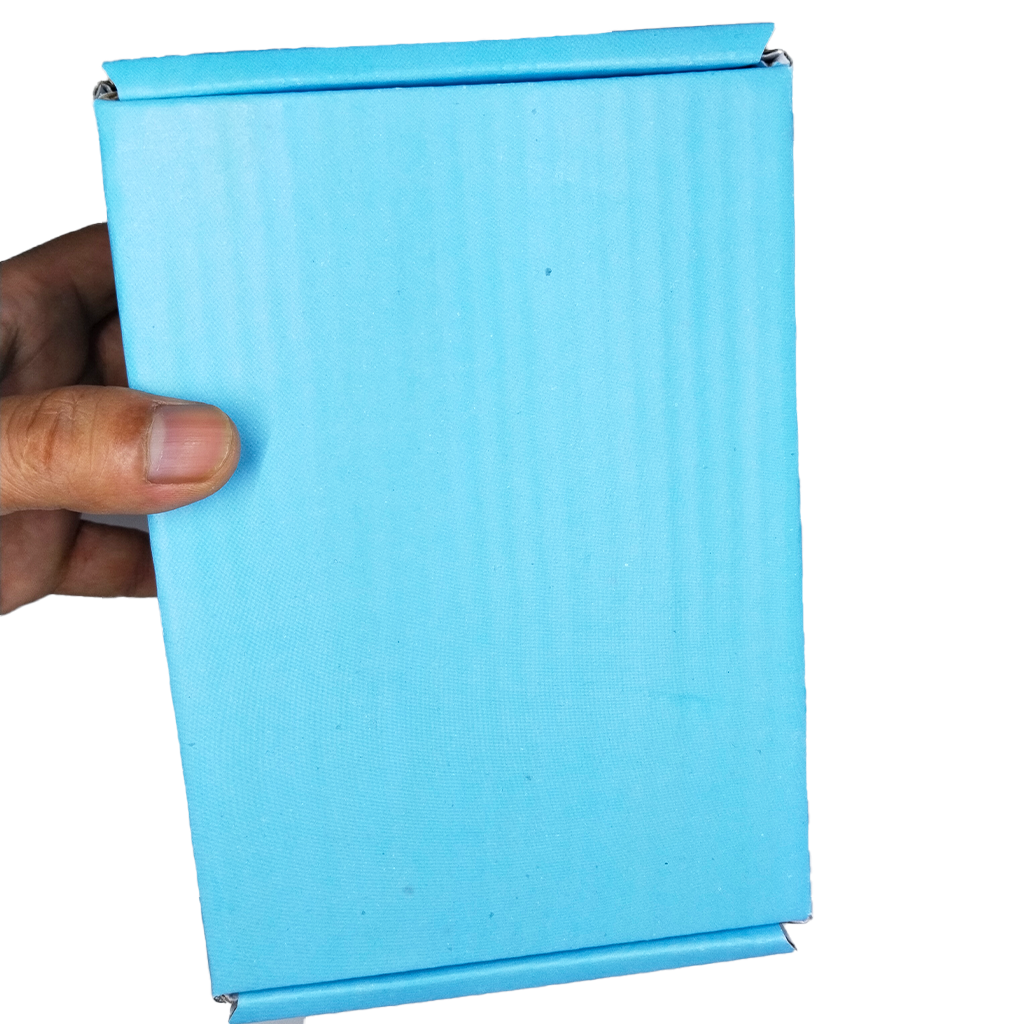 Cardboard Medium Shipping Boxes With Inner Case (Sky 7x4.75x3.5) - Image 2